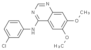 N-(3-CHLOROPHENYL)-N-(6,7-DIMETHOXY-4-QUINAZOLINYL)AMINE
