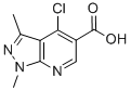 4-氯-1,3-二甲基-1H-吡唑3,4-吡啶-5-羧酸