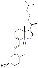 (3beta,6E)-9,10-secocholesta-5(10),6,8-trien-3-ol