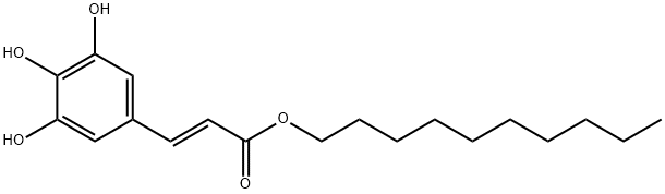 3,4,5-trihydroxycinnamic acid decyl ester