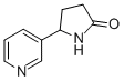 (5RS)-5-(Pyridin-3-yl)pyrrolidin-2-one ((RS)-Norcotinine)