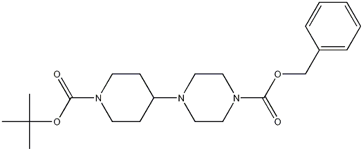 benzyl 4-(1-(tert-butoxycarbonyl)piperidin-4-yl)piperazine-1-carboxylate