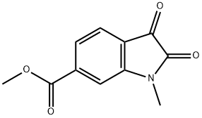 1-Methyl-2,3-dioxo-2,3-dihydro-1H-indole-6-carboxylic acid methyl ester