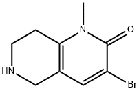 3-BROMO-1-METHYL-1,2,5,6,7,8-HEXAHYDRO-1,6-NAPHTHYRIDIN-2-ONE