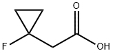 Cyclopropaneacetic acid, 1-fluoro-