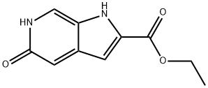 1H-Pyrrolo[2,3-c]pyridine-2-carboxylic acid, 5,6-dihydro-5-oxo-, ethyl ester