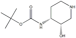 cis-(3-Hydroxy-piperidin-4-yl)-carbamic acid tert-butyl ester