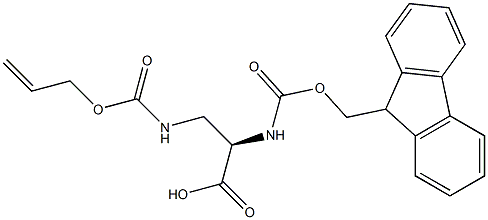 (R)-2-((((9H-芴-9-基)甲氧基)羰基)氨基)-3-(((烯丙氧基)羰基)氨基)丙酸