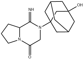 2- (3_羟基金刚烷-1-基)-1-亚氨基六氢吡咯并[1,2-A]吡嗪4(1H) -酮