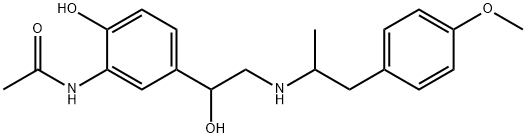 N-(2-hydroxy-5-(1-hydroxy-2-((1-(4-methoxyphenyl)propan-2-yl)amino)ethyl)phenyl)acetamide