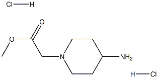 Methyl 2-(4-aminopiperidin-1-yl)acetate hydrochloride
