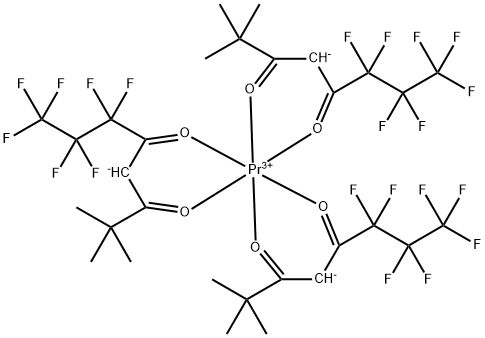 praseodymium,tris(6,6,7,7,8,8,8-heptafluoro-2,2-dimethyl-3,5-octanedionato-o,o