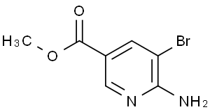 Methyl 6-amino-5-bromopyridine-3-carboxylate, Methyl 2-amino-3-bromopyridine-5-carboxylate