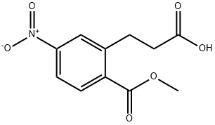 Methyl 2-(2-carboxyethyl)-4-nitrobenzoate