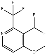 3-(Difluoromethyl)-4-methoxy-2-(trifluoromethyl)pyridine