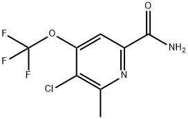 3-Chloro-2-methyl-4-(trifluoromethoxy)pyridine-6-carboxamide
