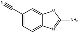 6-Benzoxazolecarbonitrile, 2-amino-