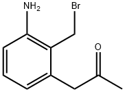 1-(3-Amino-2-(bromomethyl)phenyl)propan-2-one