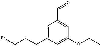 3-(3-Bromopropyl)-5-ethoxybenzaldehyde