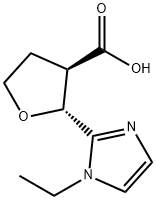 trans-2-(1-ethyl-1H-imidazol-2-yl)oxolane-3-carboxylic acid