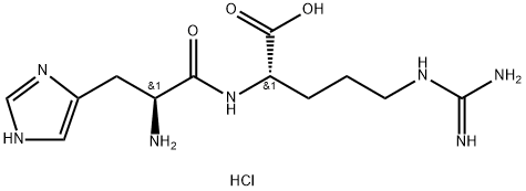 (S)-2-((S)-2-氨基-3-(1H-咪唑-5-基)丙酰胺基)-5-胍基戊酸盐酸盐