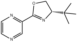 Pyrazine, 2-[(4S)-4-(1,1-dimethylethyl)-4,5-dihydro-2-oxazolyl]-