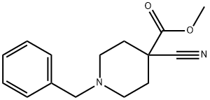 methyl 1-benzyl-4-cyanopiperidine-4-carboxylate
