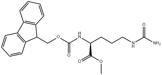 methyl (2S)-5-(carbamoylamino)-2-({[(9H-fluoren-9-yl)methoxy]carbonyl}amino)pentanoate