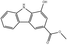 9H-Carbazole-3-carboxylic acid, 1-hydroxy-, methyl ester
