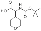 2-((tert-butoxycarbonyl)amino)-2-(tetrahydro-2h-pyran-4-yl)acetic acid