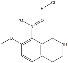 7-methoxy-8-nitro-1,2,3,4-tetrahydroisoquinoline hydrochloride