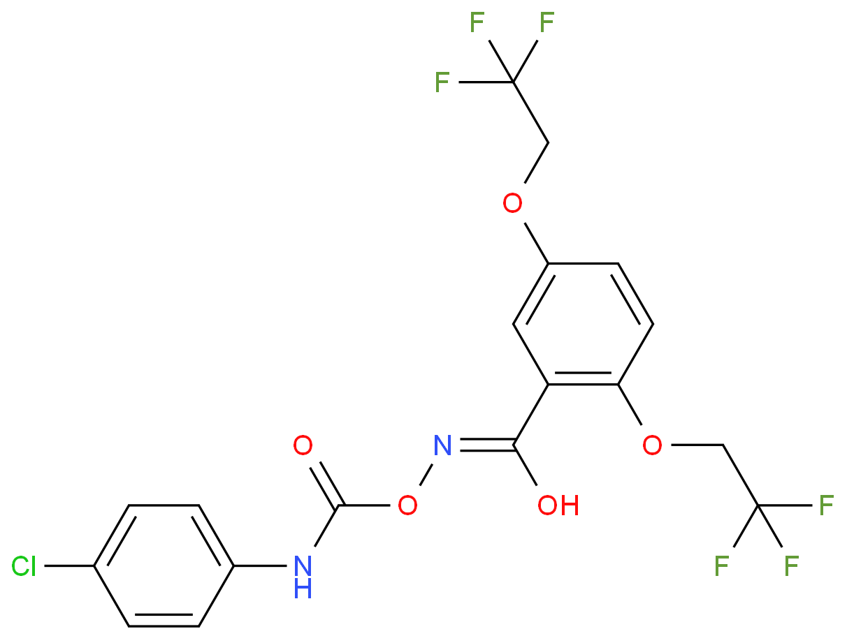 n-{[(4-chloroanilino)carbonyl]oxy}-2,5-