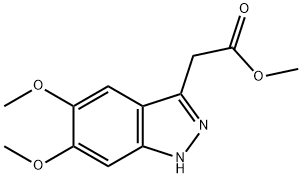 Methyl 2-(5,6-dimethoxy-1H-indazol-3-yl)acetate