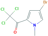 4-Bromo-1-methyl-2-(trichloroacetyl)-1H-pyrrole