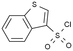 3-(Chlorosulphonyl)-1-benzothiophene, 3-(Chlorosulphonyl)-1-benzo[b[thiophene