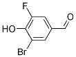 3-broMo-5-fluoro-4-hydroxybenzaldehyde