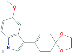 3-(1,4-Dioxaspiro[4.5]dec-7-en-8-yl)-5-methoxy-1H-indole