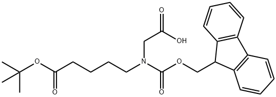 2-{[5-(tert-butoxy)-5-oxopentyl]({[(9H-fluoren-9-yl)methoxy]carbonyl})amino}acetic acid