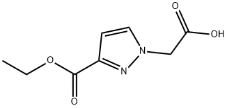1H-Pyrazole-1-acetic acid, 3-(ethoxycarbonyl)-