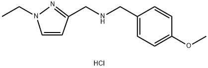 1-(1-ethyl-1H-pyrazol-3-yl)-N-(4-methoxybenzyl)methanamine
