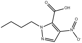 1H-Pyrazole-5-carboxylic acid, 1-butyl-4-nitro-