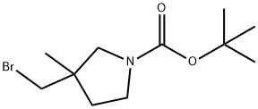 tert-butyl 3-(bromomethyl)-3-methylpyrrolidine-1-carboxylate