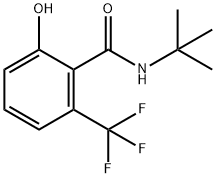 Benzamide, N-(1,1-dimethylethyl)-2-hydroxy-6-(trifluoromethyl)-