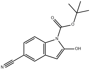 tert-butyl 5-cyano-2-hydroxy-1H-indole-1-carboxylate