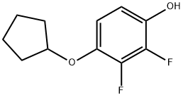 4-(cyclopentyloxy)-2,3-difluorophenol