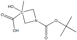 1,3-Azetidinedicarboxylic acid, 3-hydroxy-, 1-(1,1-dimethylethyl) 3-methyl ester