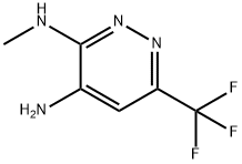 3,4-Pyridazinediamine, N3-methyl-6-(trifluoromethyl)-