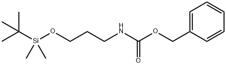 Benzyl 3-(tert-butyldimethylsilyloxy) propylcarbamate