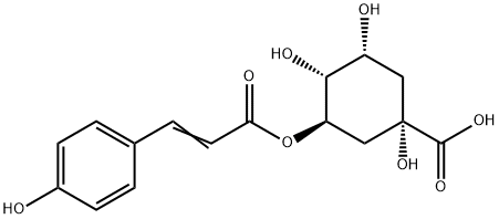 Cyclohexanecarboxylic acid, 1,3,4-trihydroxy-5-[[3-(4-hydroxyphenyl)-1-oxo-2-propen-1-yl]oxy]-, (1S,3R,4R,5R)-