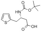 N-T-BUTOXYCARBONYL-(S)-3-AMINO-4-(2-THIENYL)BUTANOIC ACID